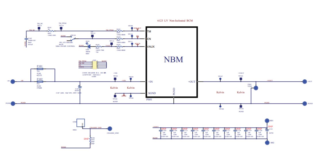 Schematic - Vicor NBM6123E Evaluation Boards